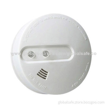 Heat & Photoelectric Smoke Alarm with red LED flash/433/315mhz